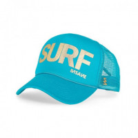 Gorra INSANE Trucker Surf Unica Azul Turquesa