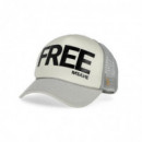 Gorra INSANE Trucker Free Unica Gris
