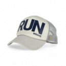 Gorra INSANE Trucker Run Unica Gris