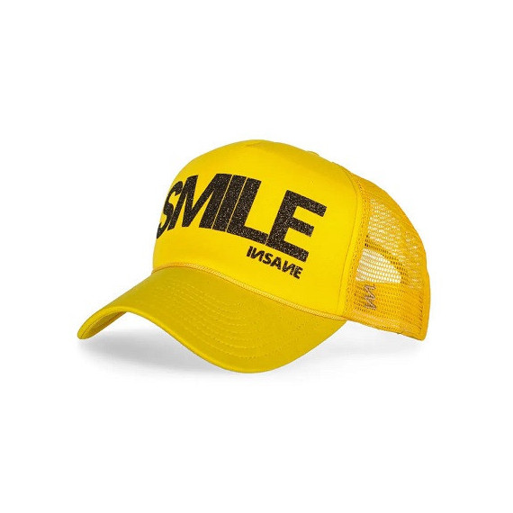 Gorra INSANE Trucker Smile Unica Amarillo
