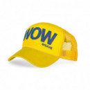 Gorra INSANE Trucker Wow Unica Amarillo