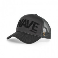 Gorra INSANE Trucker Wave Unica Gris Mar.