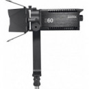 GODOX Led S60 con Lente de Enfoque y Aletas