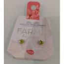 Bijoux Pendiente Carre Citrus Green  FARMA BIJOUX