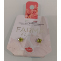 Bijoux Pendiente Carre Citrus Green  FARMA BIJOUX
