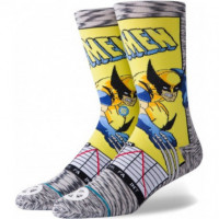 Calcetin STANCE Marvel Wolverine Unica Amarillo