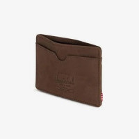 Tarjetero HERSCHEL Piel Charlie+ Unica Marrón