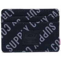 Tarjetero HERSCHEL Charlie Unica Logo/negro