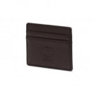 Tarjetero HERSCHEL Charlie Leather Unica Marrón
