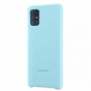 Funda de Silicona SAMSUNG Azul para Galaxy A71