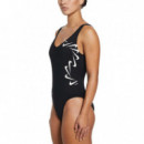 Traje de Baño NIKE Espalda U Mujer