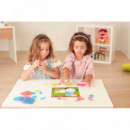 Formas Geométricas Translúcidass 40 Piezas Apto para Mesas de Luz  MINILAND