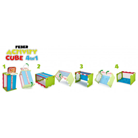 FEBER Activity Cube 4 In 1 - Guanxe Atlantic Marketplace