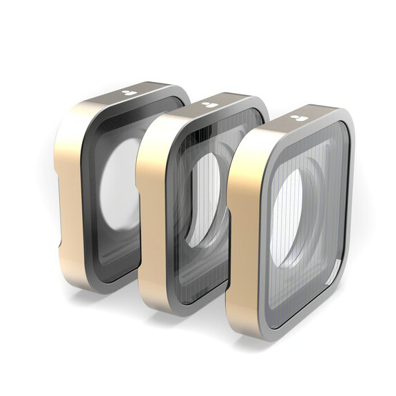 POLARPRO Kit de Filtros para Gopro H9/H10/H11/H12/H13 Fx Collection Goldmorphic, Silvermorphic y Mist 1/4