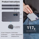 SMALLRIG Vibe P96L Luz de Video Rgb Trípode Plus Edition 3861B