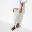 Calzado BIRKENSTOCK Arizona Platform Versión Vegana Birko-flor Black Grooved