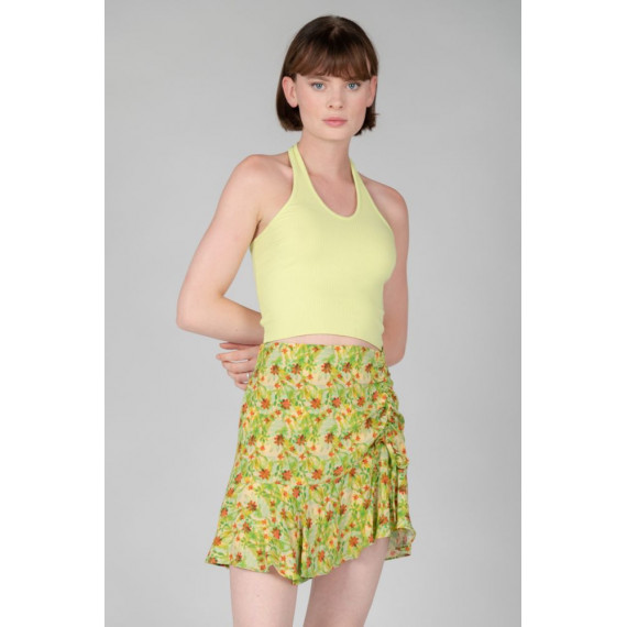 T-shirts de senhora Top 24COLOURS Halter Neck Verde