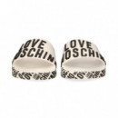 Pala Logo Blanco  LOVE MOSCHINO