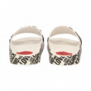 Pala Logo Blanco  LOVE MOSCHINO