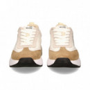 Deportivo Multi Pieles Blanco/beige  LOVE MOSCHINO
