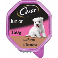 Cesar Perro Cachorro Pavo Ternera Tarrina 150 Gr  MARS
