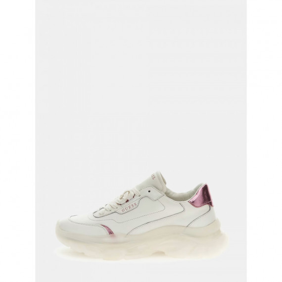 Zapatillas de Estilo Runner Massel en Piel de GUESS