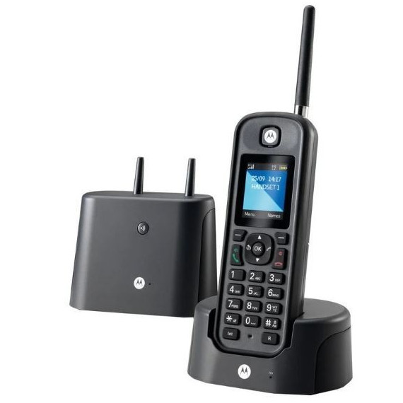 Teléfono Inalámbrico MOTOROLA 0201 Negro