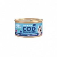 E&c Cat Wet Kitten Trocitos Bac/pol 85GR  EDGARD & COOPER