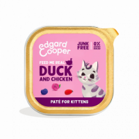E&c Cat Pate Kitten Pato/pollo 85 Gr  EDGARD & COOPER