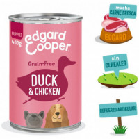 E&c Dog Wet Puppy Pato/pollo 400 Gr  EDGARD & COOPER