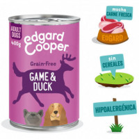 E&c Dog Wet Ad. Caza/pato 400 Gr  EDGARD & COOPER