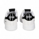 Talon Ch.negro Deportivo Blanco  VERSACE JEANS