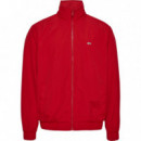 Chaqueta con Parche y Logo Essential de Tommy Jeans  TOMMY HILFIGER