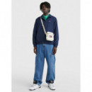 Chaqueta con Parche y Logo Essential de Tommy Jeans  TOMMY HILFIGER