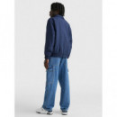 Chaqueta con Parche y Logo Essential de Tommy Jeans  TOMMY HILFIGER