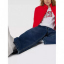 Chaqueta con Parche y Logo Essential de Tommy Jeans  TOMMY HILFIGER