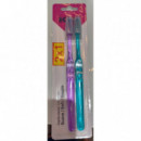 KIN Cepillo Dental Dureza Suave Duplo