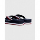 Chanclas TOMMY HILFIGER Essential de Cuña Baja con Cinta