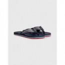 Chanclas TOMMY HILFIGER con Cinta Distintiva