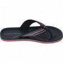 Chanclas TOMMY HILFIGER con Cinta Distintiva