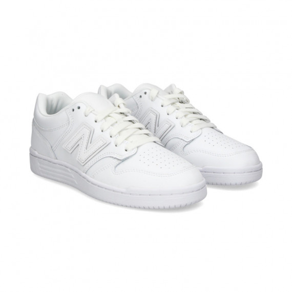 Deportivo Piel Blanco  NEW BALANCE