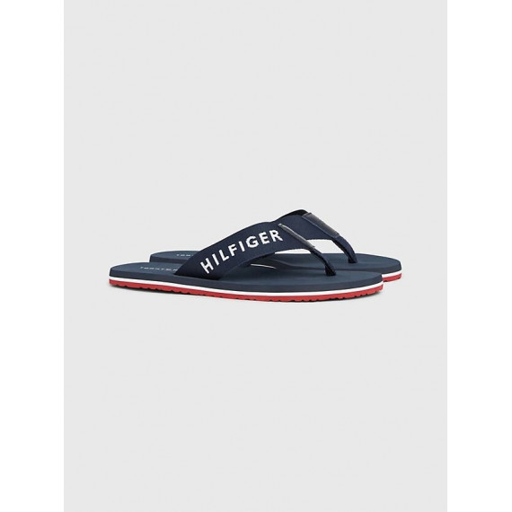 Chanclas con Tira y Logo de TOMMY HILFIGER