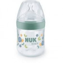 NUK Biberon Silicona Nature Talla S Verde 150 Ml
