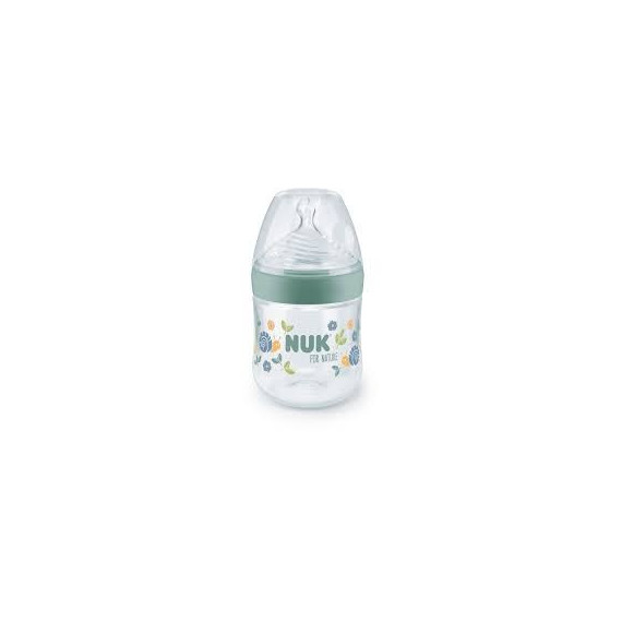 NUK Biberon Silicona Nature Talla S Verde 150 Ml