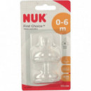 NUK Tetina Silicona Anticolico  First Choice T-1