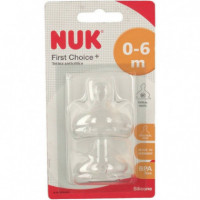 NUK Tetina Silicona Anticolico  First Choice T-1