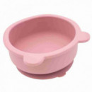 Vajilla 7 Pzas Silicona Infantil Bebé Pink  OLMITOS