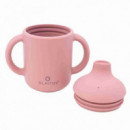 Vajilla 7 Pzas Silicona Infantil Bebé Pink  OLMITOS