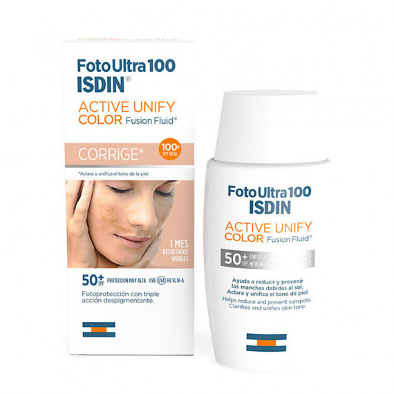 Foto Ultra 100 Active Unify Fusion Fluid Color SPF50+  ISDIN
