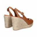 Abierto Punta y Talon Alta Piel Cuero  LA SANTA